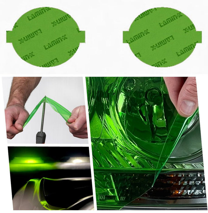 Lamin - X Fog Light Overlays 2008 - 2009 Outback - S119GR - Subimods.com