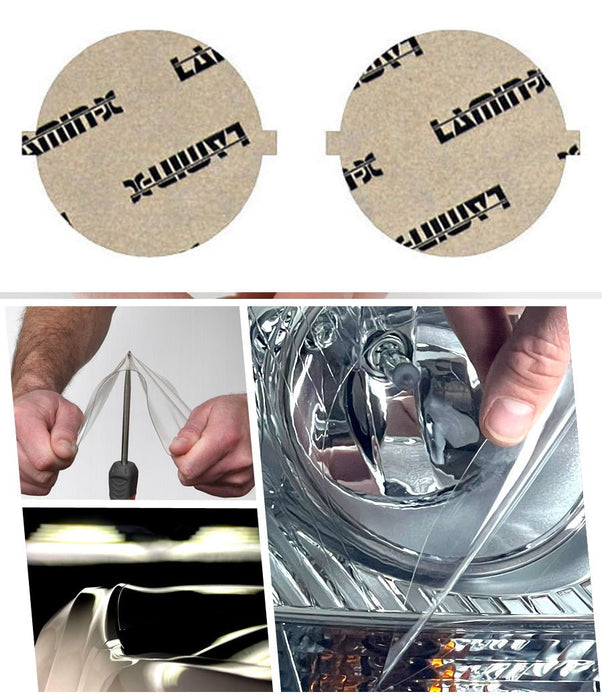 Lamin - X Fog Light Overlays 2008 - 2011 Impreza - S124CL - Subimods.com