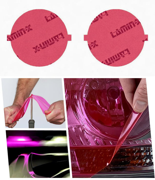 Lamin - X Fog Light Overlays 2008 - 2011 Impreza - S124P - Subimods.com