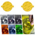 Lamin - X Fog Light Overlays 2008 - 2011 Impreza - S124Y - Subimods.com