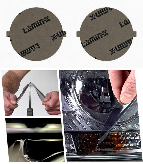 Lamin - X Fog Light Overlays 2008 - 2011 Outback Sport - S424T - Subimods.com