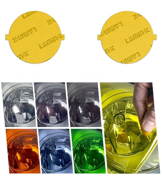 Lamin - X Fog Light Overlays 2008 - 2011 Outback Sport - S424Y - Subimods.com