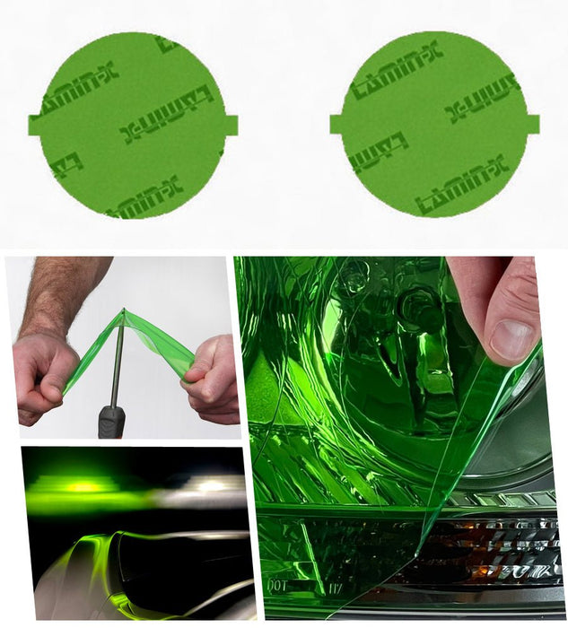 Lamin - X Fog Light Overlays 2008 - 2014 STI - S116GR - Subimods.com