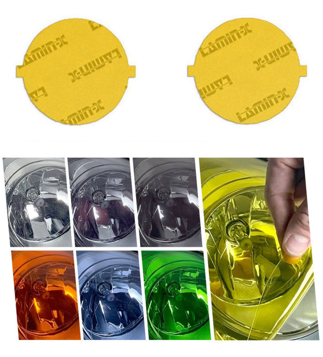 Lamin - X Fog Light Overlays 2008 - 2014 STI - S116Y - Subimods.com
