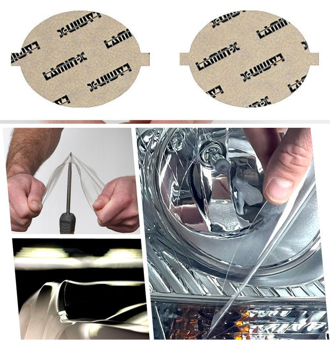 Lamin - X Fog Light Overlays 2008 - 2014 Tribeca - S118CL - Subimods.com