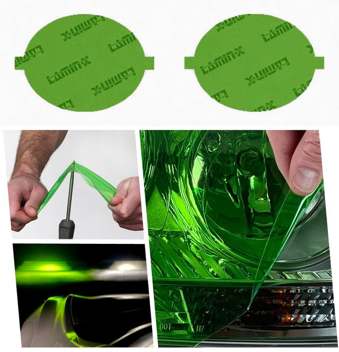 Lamin - X Fog Light Overlays 2008 - 2014 Tribeca - S118GR - Subimods.com