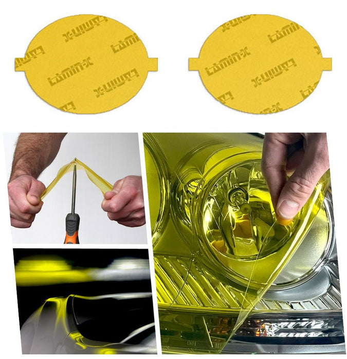 Lamin - X Fog Light Overlays 2008 - 2014 Tribeca - S118Y - Subimods.com