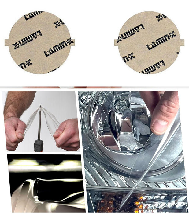 Lamin - X Fog Light Overlays 2008 - 2014 WRX - S416CL - Subimods.com