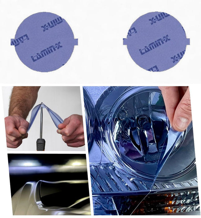 Lamin - X Fog Light Overlays 2009 - 2013 Forester - S120B - Subimods.com