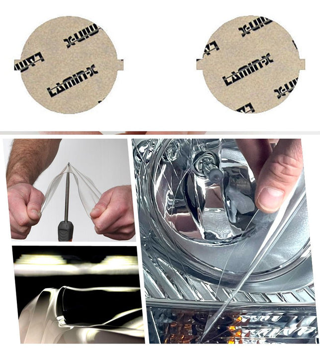 Lamin - X Fog Light Overlays 2009 - 2013 Forester - S120CL - Subimods.com
