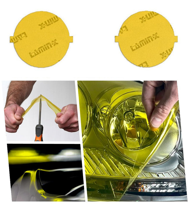 Lamin - X Fog Light Overlays 2009 - 2013 Forester - S120Y - Subimods.com