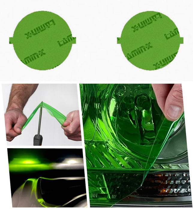 Lamin - X Fog Light Overlays 2010 - 2012 Legacy - S122GR - Subimods.com
