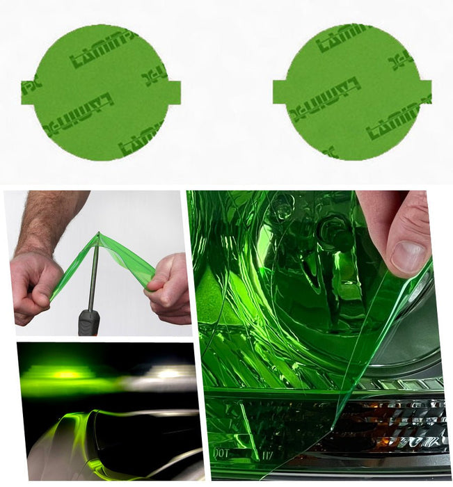 Lamin - X Fog Light Overlays 2010 - 2012 Outback - S123GR - Subimods.com
