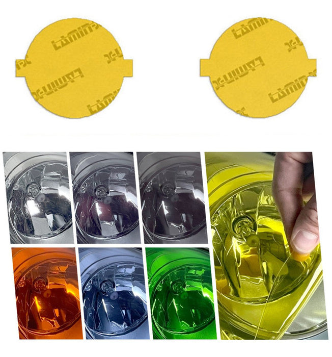 Lamin - X Fog Light Overlays 2010 - 2012 Outback - S123Y - Subimods.com