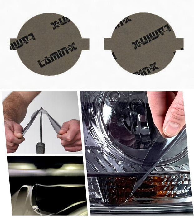 Lamin - X Fog Light Overlays 2013 - 2014 Outback - S423T - Subimods.com