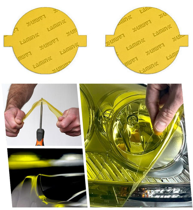 Lamin - X Fog Light Overlays 2013 - 2017 Crosstrek - S127Y - Subimods.com