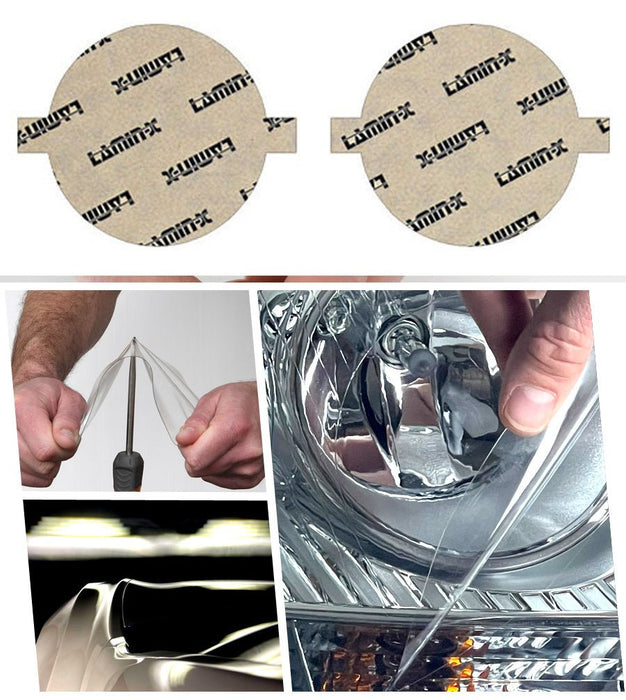 Lamin - X Fog Light Overlays 2014 - 2016 Forester - S128CL - Subimods.com