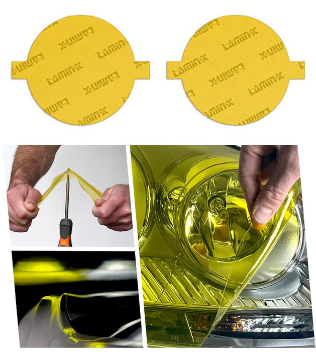 Lamin - X Fog Light Overlays 2014 - 2016 Forester - S128Y - Subimods.com