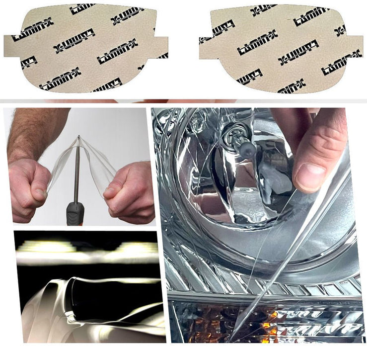 Lamin - X Fog Light Overlays 2018 - 2019 Legacy - S137CL - Subimods.com