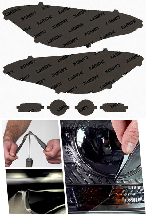 Lamin - X Front End Lighting Package Overlays 2017 - 2023 Impreza - S034GSY - Subimods.com