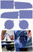 Lamin - X Headlight and Fog Light Overlays 1998 - 2001 Impreza - S005BY - Subimods.com