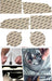 Lamin - X Headlight and Fog Light Overlays 1998 - 2001 Impreza - S005CLY - Subimods.com