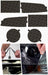 Lamin - X Headlight and Fog Light Overlays 1998 - 2001 Impreza - S005GSY - Subimods.com