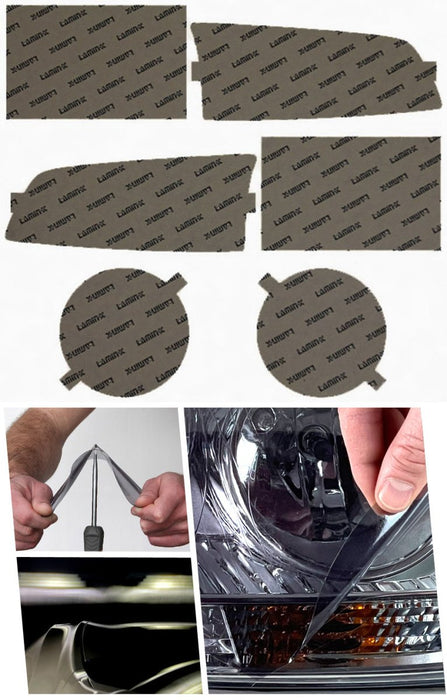 Lamin - X Headlight and Fog Light Overlays 1998 - 2001 Impreza - S005TY - Subimods.com
