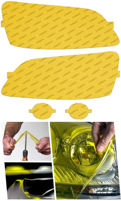 Lamin - X Headlight and Fog Light Overlays 2000 - 2004 Legacy - S006YY - Subimods.com