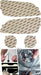 Lamin - X Headlight and Fog Light Overlays 2000 - 2004 Outback - S011CLY - Subimods.com
