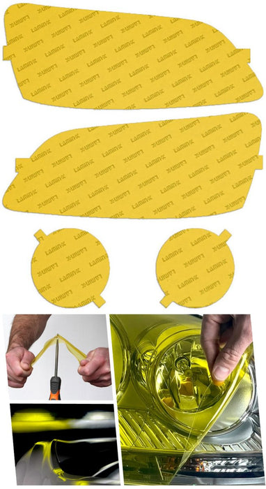 Lamin - X Headlight and Fog Light Overlays 2000 - 2004 Outback - S011YY - Subimods.com