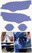 Lamin - X Headlight and Fog Light Overlays 2005 - 2007 Outback - S010BY - Subimods.com