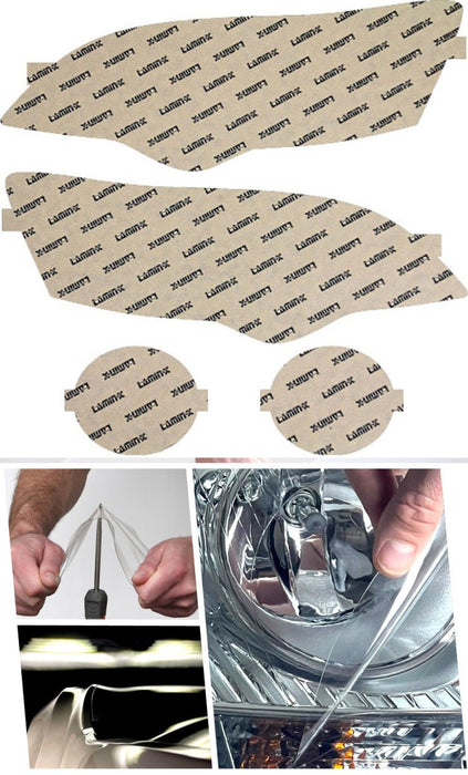 Lamin - X Headlight and Fog Light Overlays 2005 - 2007 Outback - S010CLY - Subimods.com