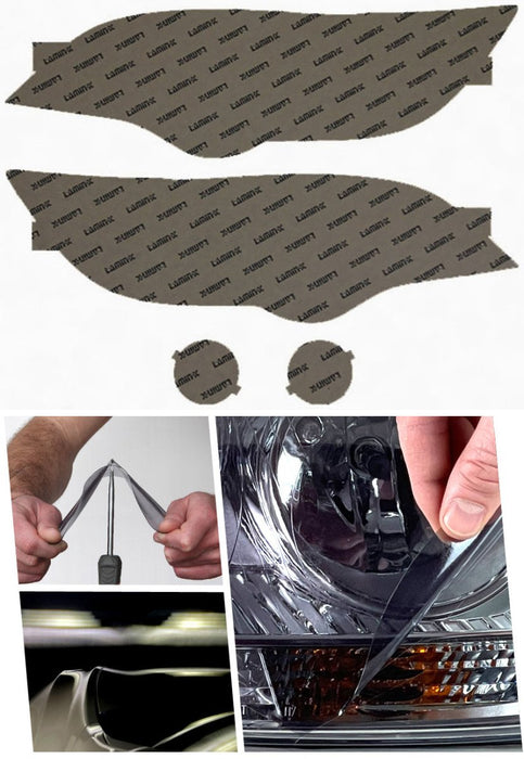 Lamin - X Headlight and Fog Light Overlays 2008 - 2009 Legacy - S017TY - Subimods.com