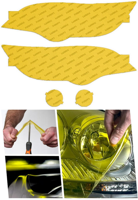 Lamin - X Headlight and Fog Light Overlays 2008 - 2009 Legacy - S017YY - Subimods.com