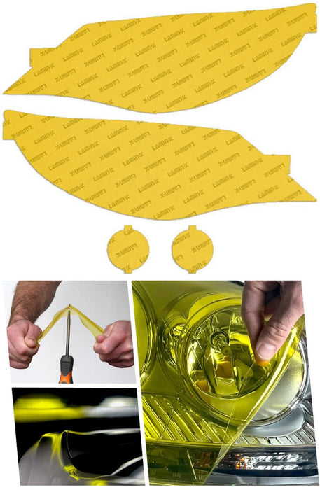 Lamin - X Headlight and Fog Light Overlays 2008 - 2014 WRX - S016YY - Subimods.com
