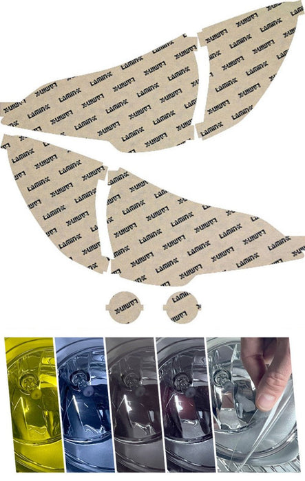 Lamin - X Headlight and Fog Light Overlays 2010 - 2012 Legacy - S022BY - Subimods.com