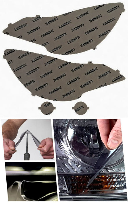 Lamin - X Headlight and Fog Light Overlays 2010 - 2012 Outback - S023TY - Subimods.com