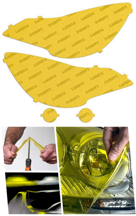 Lamin - X Headlight and Fog Light Overlays 2010 - 2012 Outback - S023YY - Subimods.com