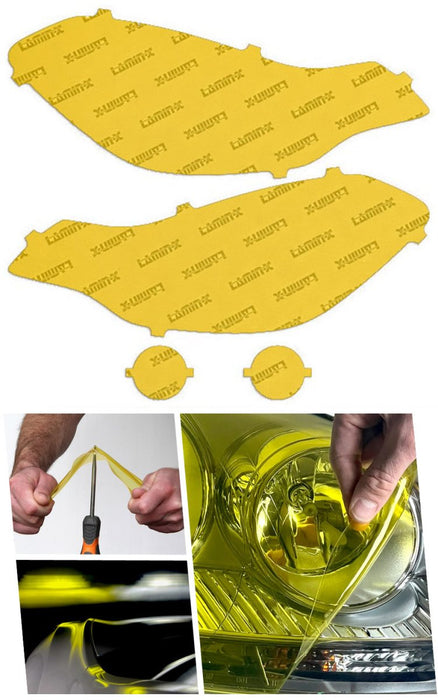 Lamin - X Headlight and Fog Light Overlays 2012 - 2016 Impreza - S025YY - Subimods.com