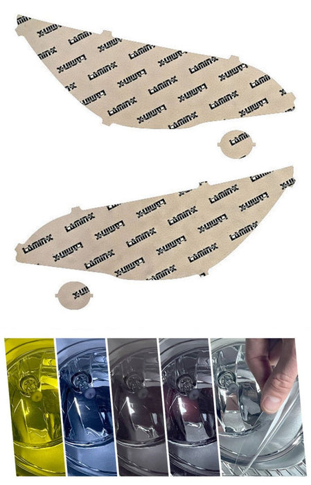 Lamin - X Headlight and Fog Light Overlays 2015 - 2017 Legacy - S030BY - Subimods.com