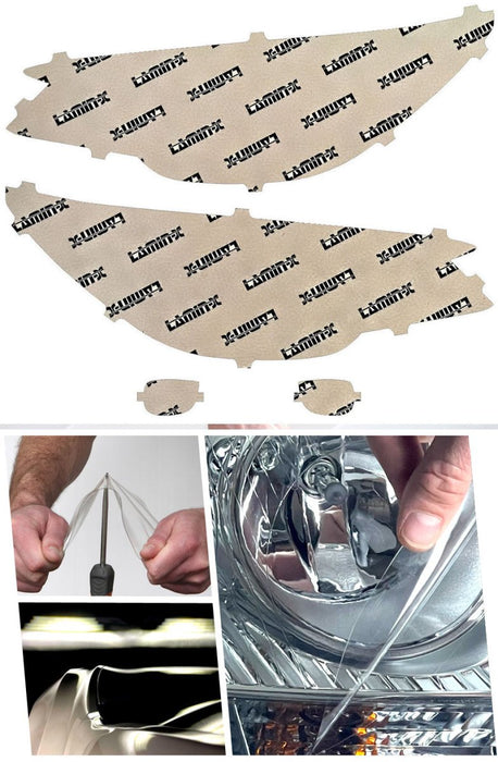 Lamin - X Headlight and Fog Light Overlays 2018 - 2019 Legacy - S037CLY - Subimods.com