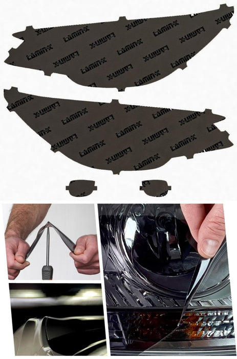 Lamin - X Headlight and Fog Light Overlays 2018 - 2019 Legacy - S037GSY - Subimods.com