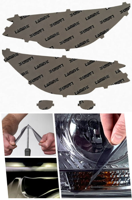 Lamin - X Headlight and Fog Light Overlays 2018 - 2019 Legacy - S037TY - Subimods.com