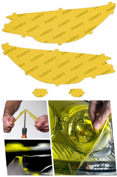 Lamin - X Headlight and Fog Light Overlays 2018 - 2019 Legacy - S037YY - Subimods.com