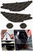 Lamin - X Headlight and Fog Light Overlays 2018 - 2019 Outback - S036GSY - Subimods.com