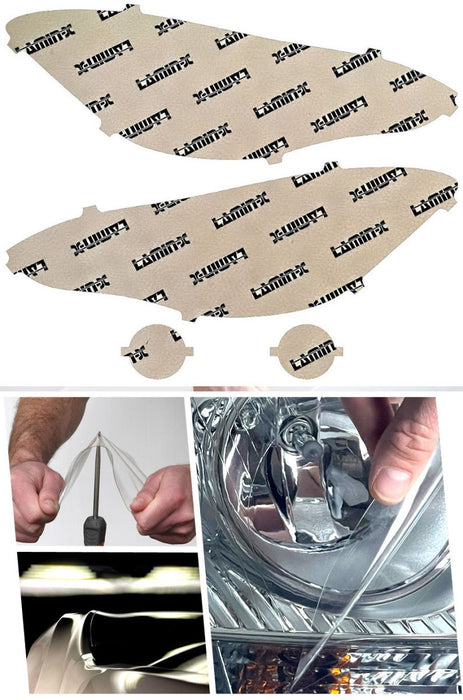 Lamin - X Headlight and Fog Light Overlays 2018 - 2023 Crosstrek - S035CLY - Subimods.com