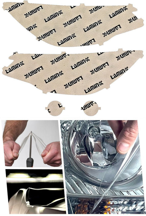 Lamin - X Headlight and Fog Light Overlays 2019 - 2021 Forester Limited - S040CLY - Subimods.com