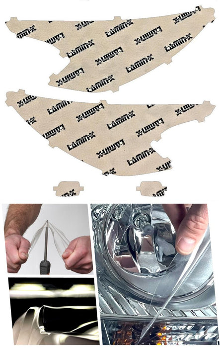 Lamin - X Headlight and Fog Light Overlays 2020 - 2023 Ascent - S051CLY - Subimods.com