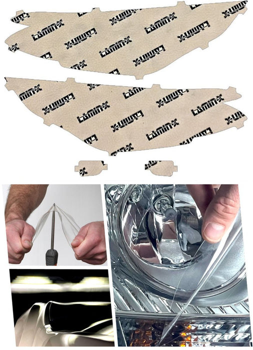 Lamin - X Headlight and Fog Light Overlays 2020 - 2023 Legacy - S042CLY - Subimods.com